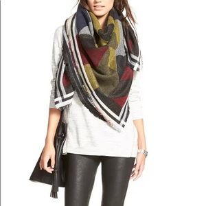 Colorblock Blanket Scarf- Nordstrom